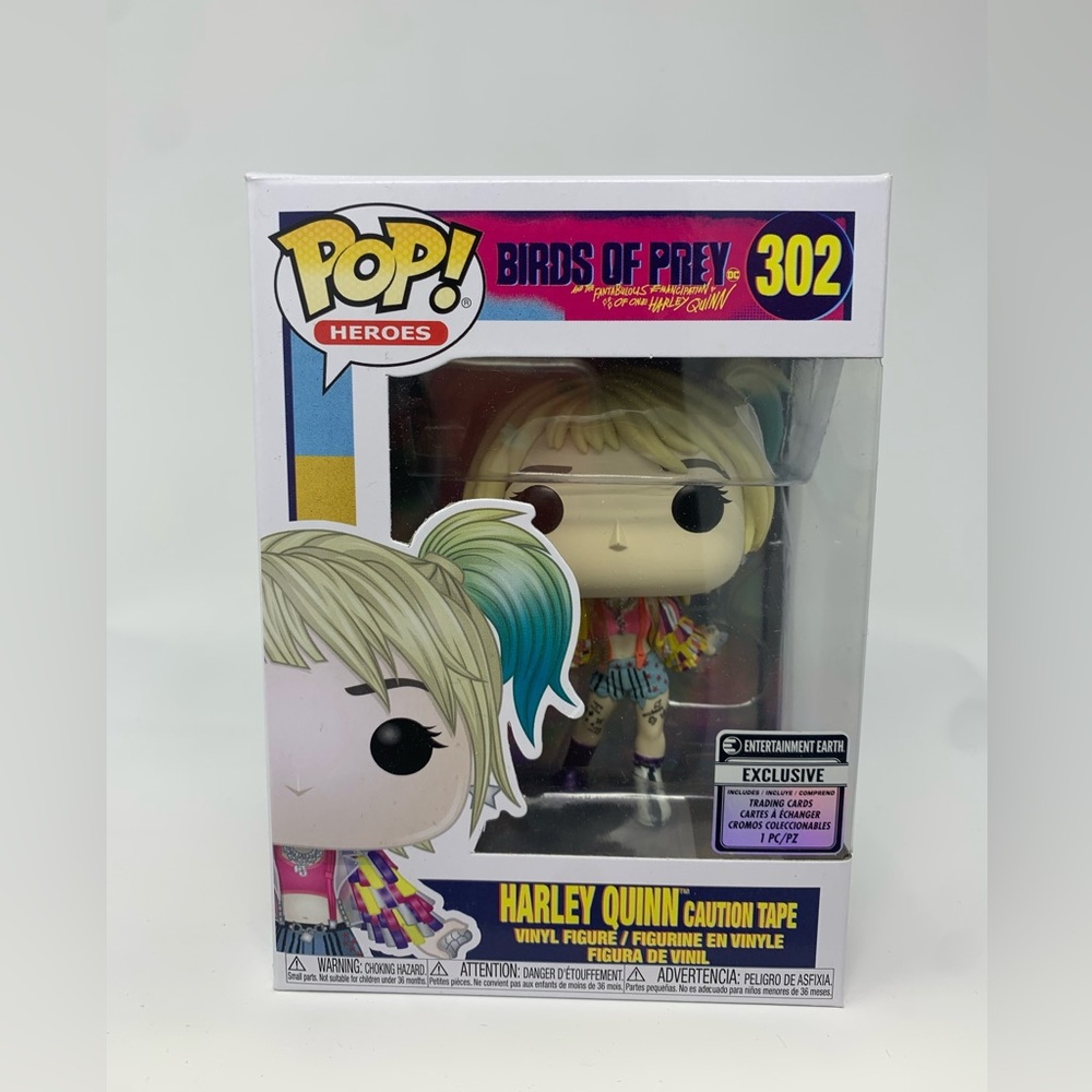 Funko Pop! Harley Quinn #302 DC Comics Birds Of Prey Exclusive